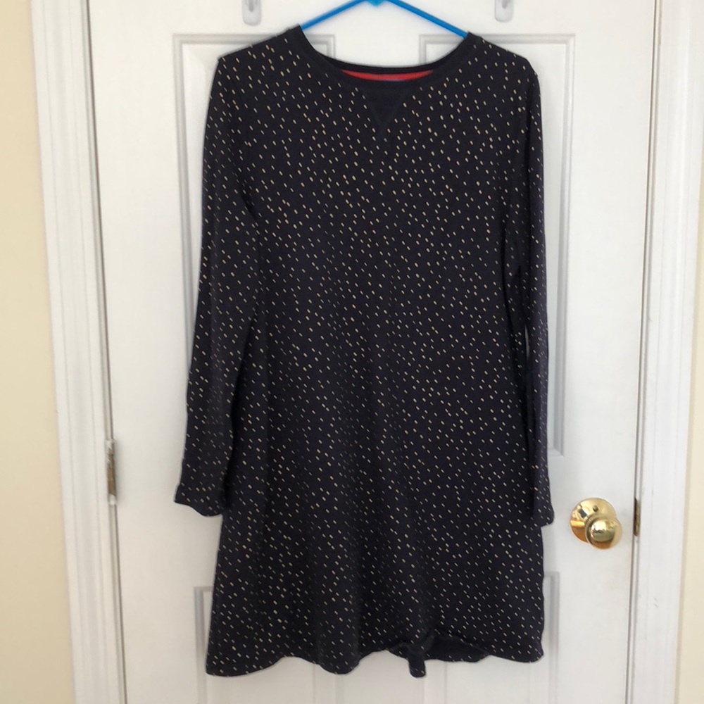 Boden sweatshirt dress tunic size 12